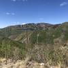 Looking across to Pajarito Mountain Ski Area.