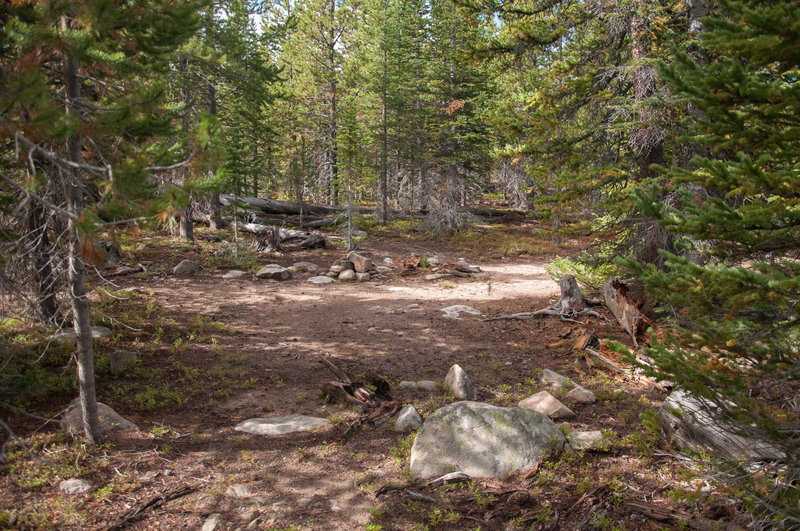 High Camp on Trail #264