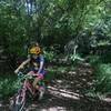 10 year old first time on singletrack had no issues on either trail