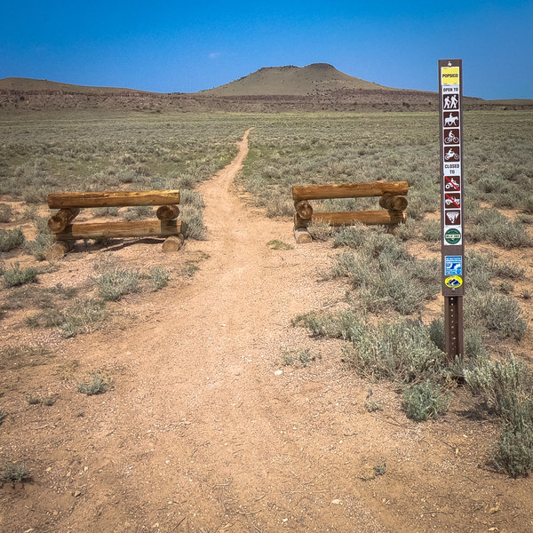 Trail marker for Creek Connector (Popsico) from Wagon Ruts