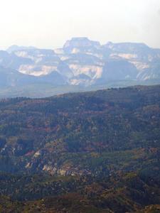The Zion's plateau in the distance.
