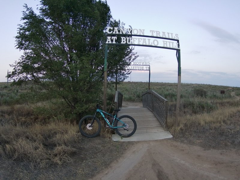 Canyon trails at buffalo hill.