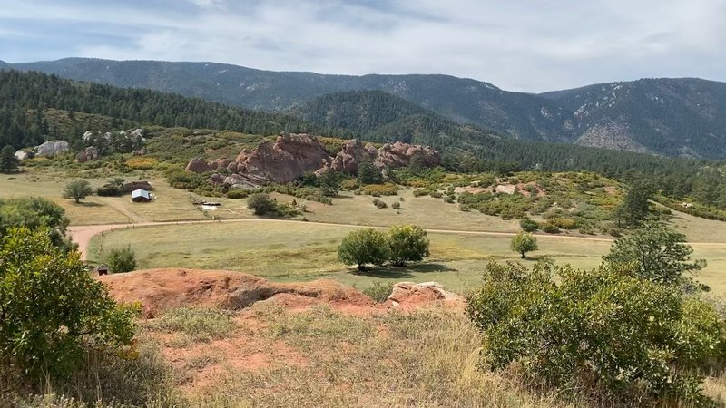 Looking North from the Ranch Overlook