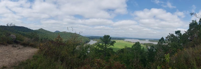 Pinnacle viewpoint Arkansas River
