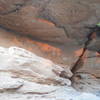 Bison pictograph near Crack Cave