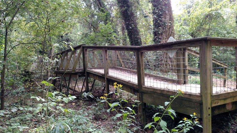 Rachel Bridge across Lawsons Fork Creek