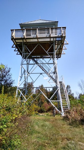 Rich Mountain Lookout Tower.