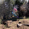 Fun small gap jump half way down Capulin DH.