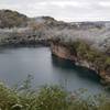 Scenic overlook at Fort Dickerson Quarry off of Pit Viper.