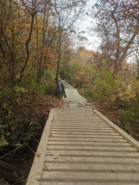 Lower Lizard narrows bridge.