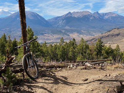 Chaco s TenFoot Loop Mountain Bike Trail Dillon Colorado