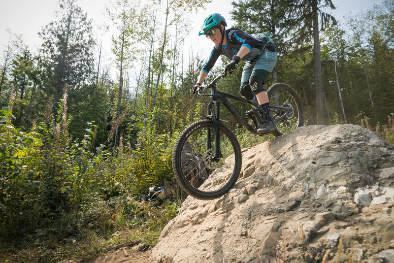 An optional rock roll on Gate and Switch. Try riding it the other direction for an extra challenge.