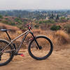 "View appreciation" point before the longest DH part of the Fullerton Loop MTB Trail.