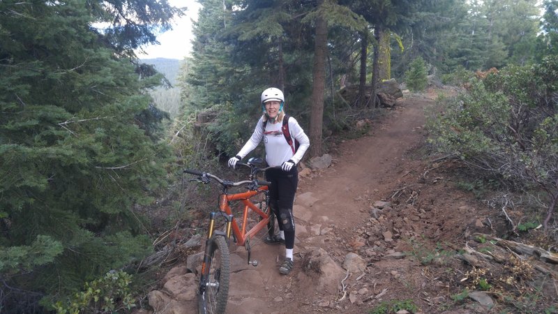 Bike shop in town put us on to this trail, had a great ride with tremendous views. This was part of a 2000 mile road/camping/biking trip we took in 2016.