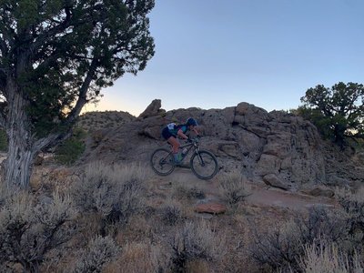 An evening on the Three Peaks Loop.