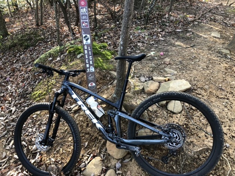 Maiden voyage on the new "retirement" bike. Visiting from MI, great trails.