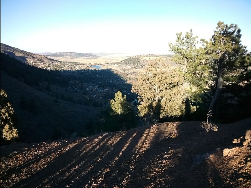 Outlook to Palmer lake