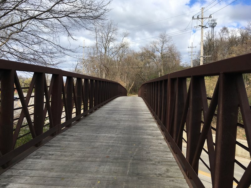 One of the many bridges on the trail