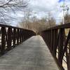 One of the many bridges on the trail