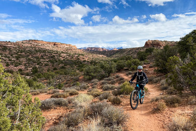 Nothing but smiles for this fun trail!
