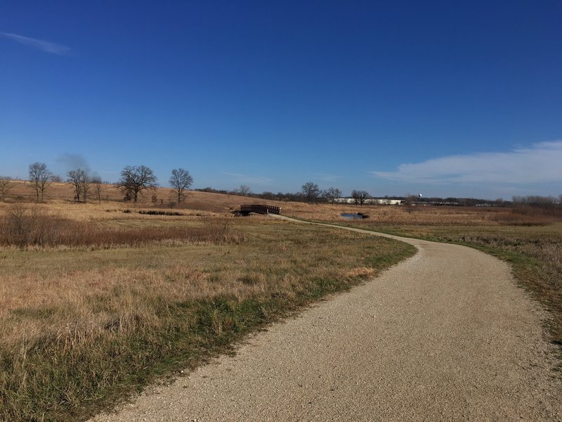 Unpaved trail