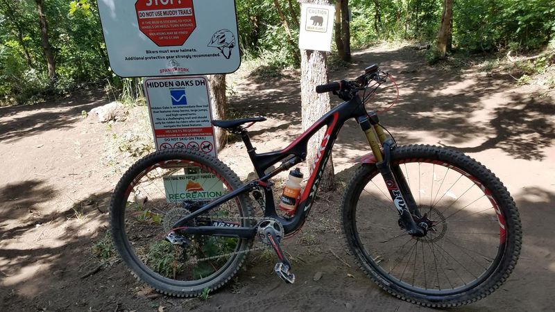 Hidden Oaks DH trailhead