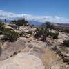 Wending the way through a rocky labyrinth.