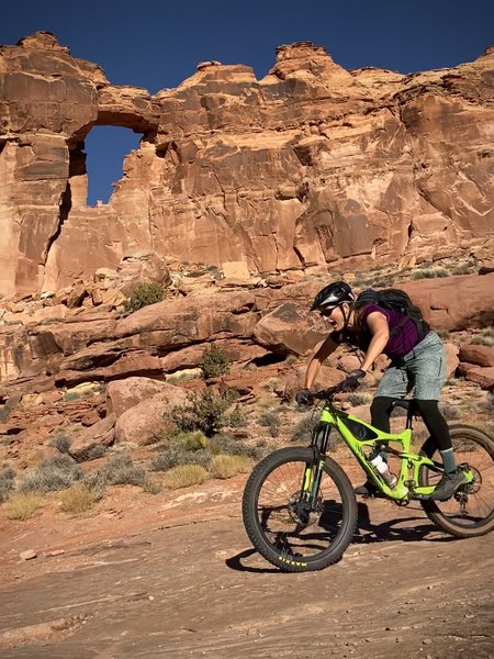 A smooth and scenic section of a difficult canyon