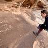 Cowboy inscriptions at Beaver Bottom