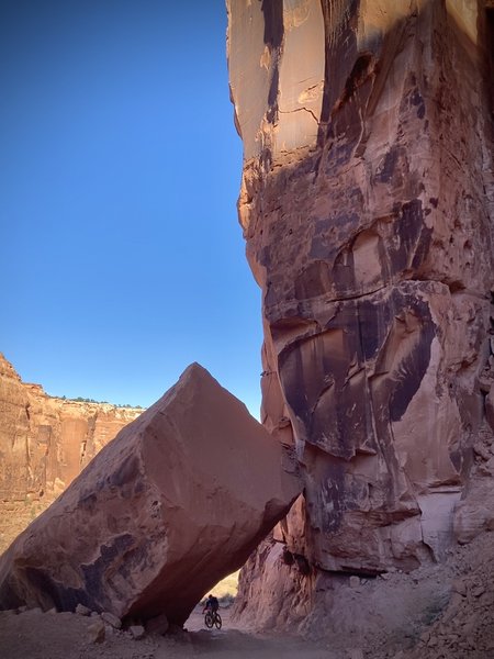 Long Canyon boulder