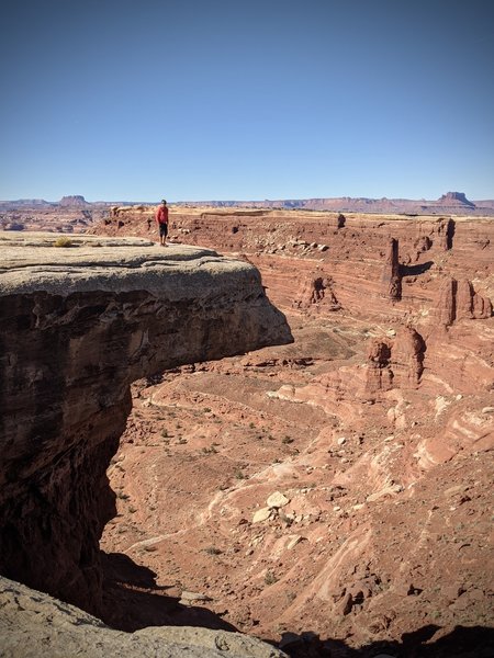 Above the White Crack