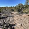 Heading west on Calabasas Trail