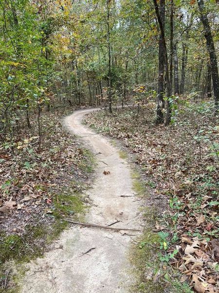 This is what the Springhill trail looked like when there was less rain. It is can be polished and very fast. October 25th 2020