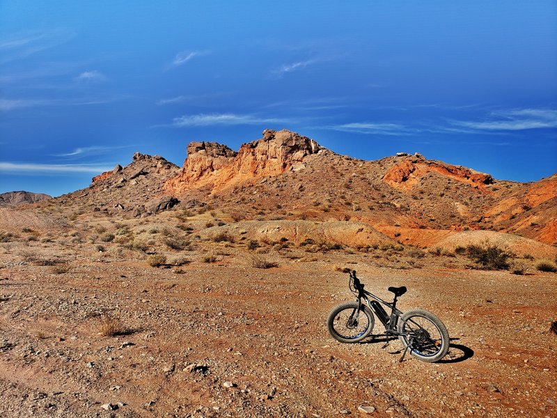 Nice, easy , scenic ride on the Kodachrome rd trail.