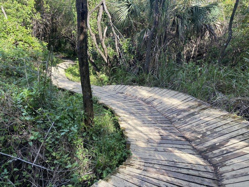 One of the bridges on Three Bridges Trail