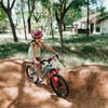 Jade is honing her skills at the pump track. We couldn't get her to leave!