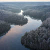 Aerial photo of the Meadow Creek Lake