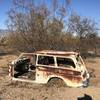 Rusty Car at the beginning and end of the new loop