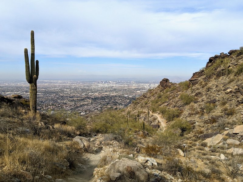 Near the start of the trail.