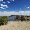 View of Lake Pueblo near the end of Inner Limits