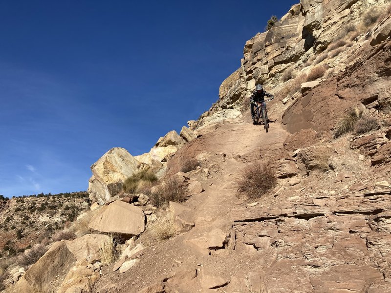 Real men ride flying monkey on hardtails.