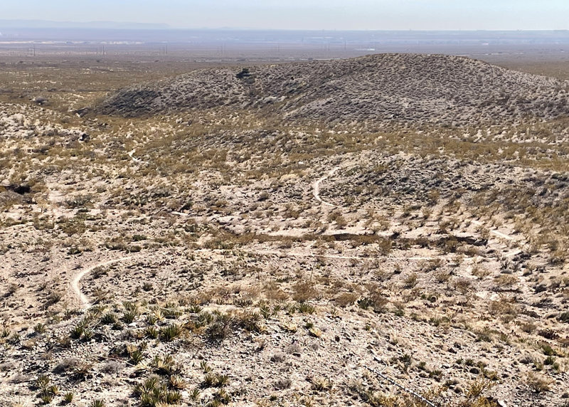 Looking south near the north end of Lost and Found