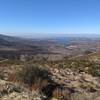 View of Lower Otay Lakes from trail