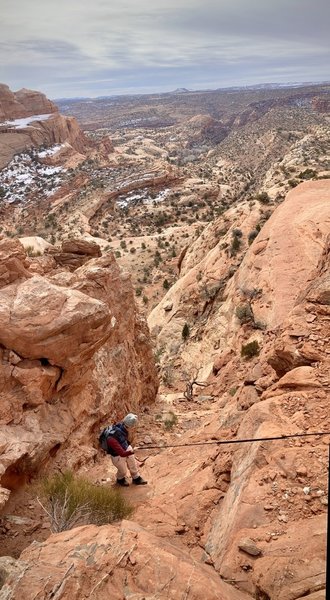 Great exploring out at the end of the trail!