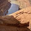 Updraft Arch and the Moab highway and pedestrian bridges