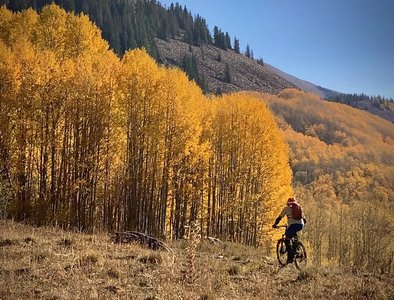 Climbing to Burro Pass.