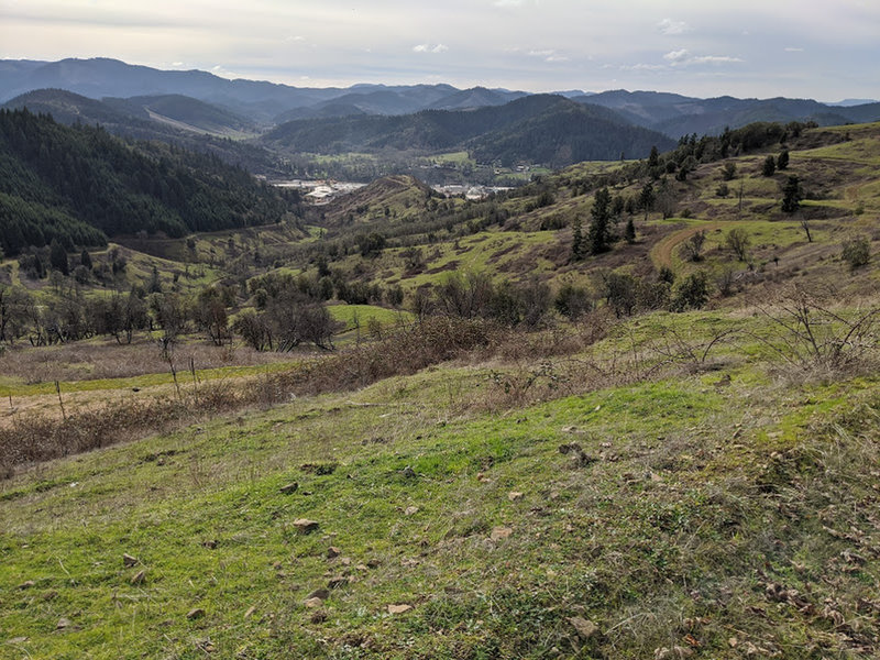 Roberts Mountain views of Dillard