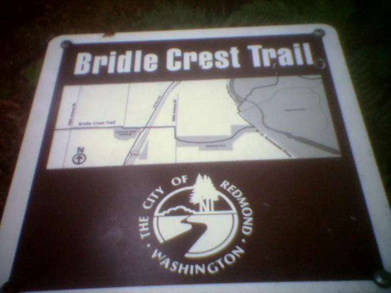 Bridle Crest Trail Official Map from City of Redmond