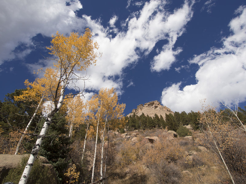 The peak during peak fall color