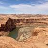 View of The Crocodile, above Goose Island campground.